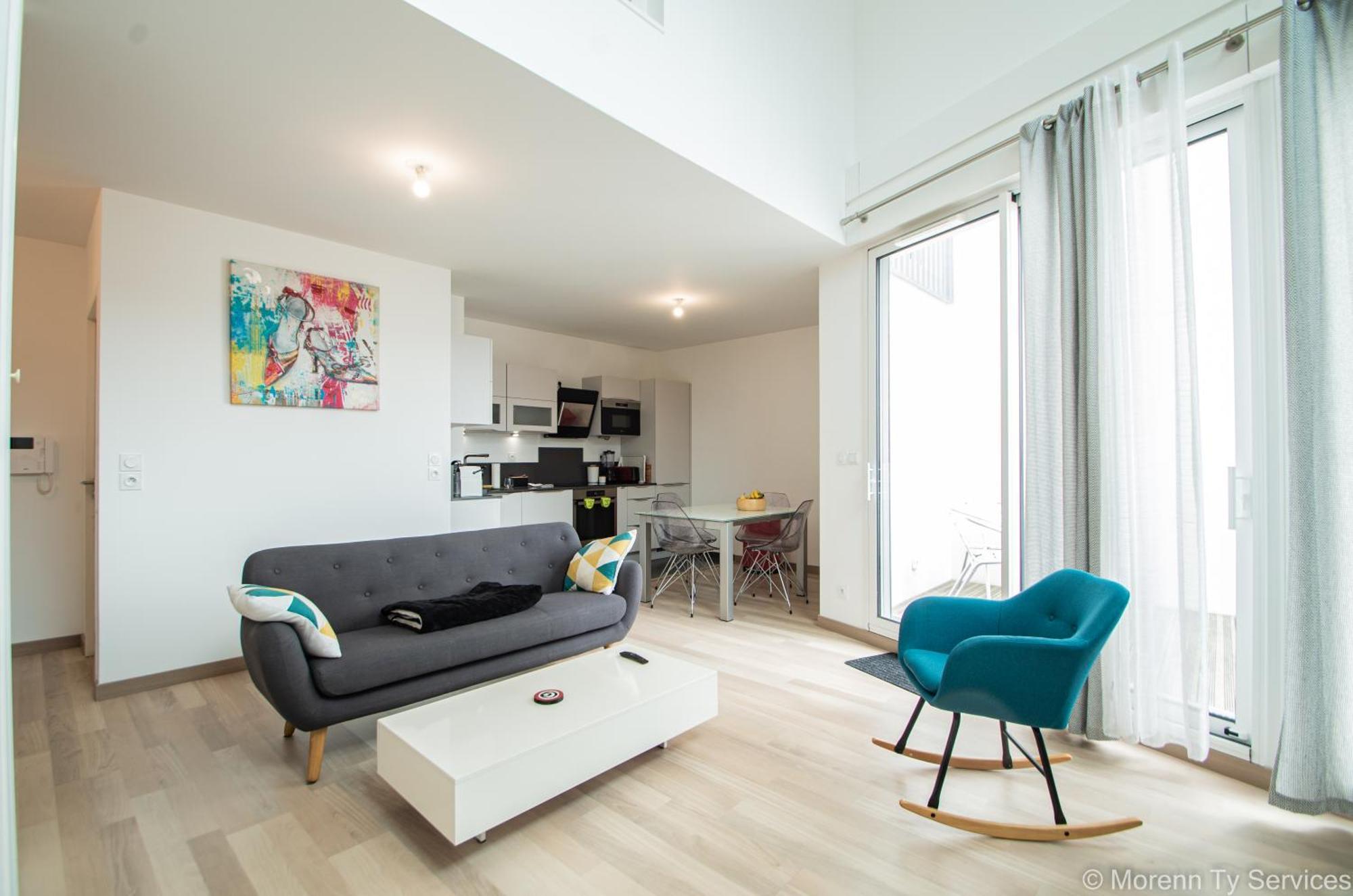 雷恩Triplex Terrasse Proche Metro - Ty Ar Mabilay公寓 外观 照片